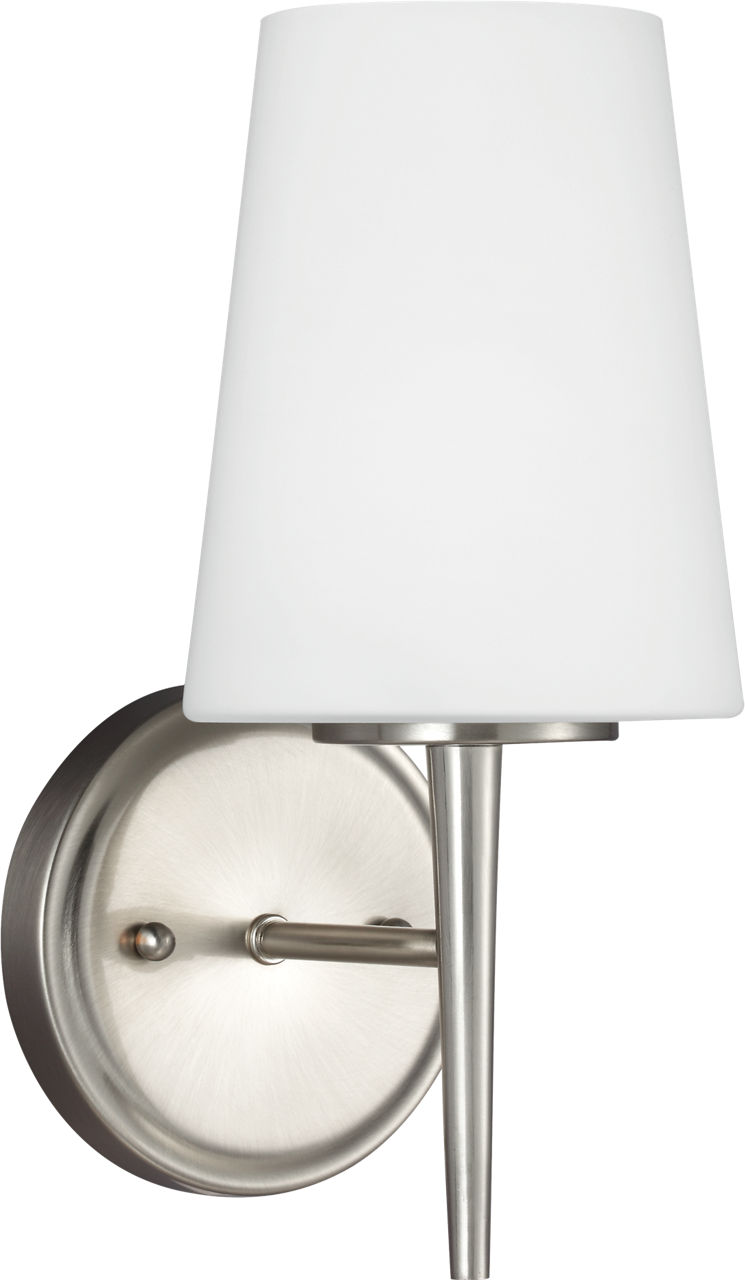 Driscoll One Light Wall / Bath Sconce Brushed Nickel