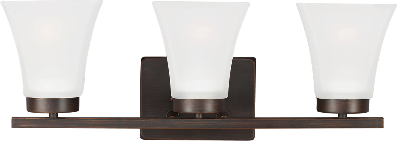 Bayfield Three Light Wall / Bath Bronze