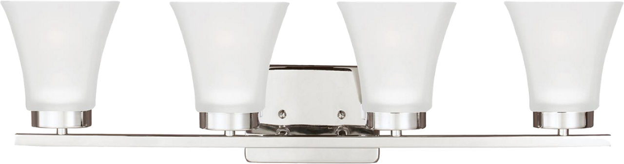 Bayfield Four Light Wall / Bath Chrome Bulbs Included