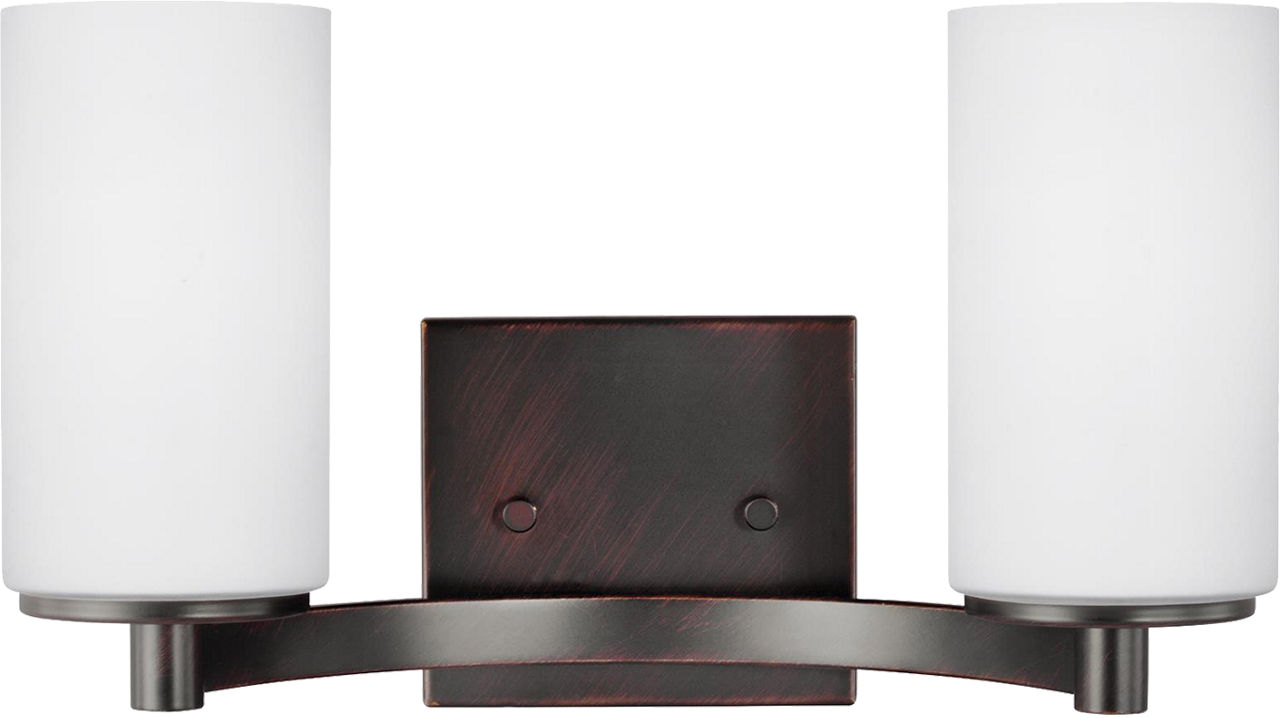 Hettinger Two Light Wall / Bath Bronze Bulbs Inc