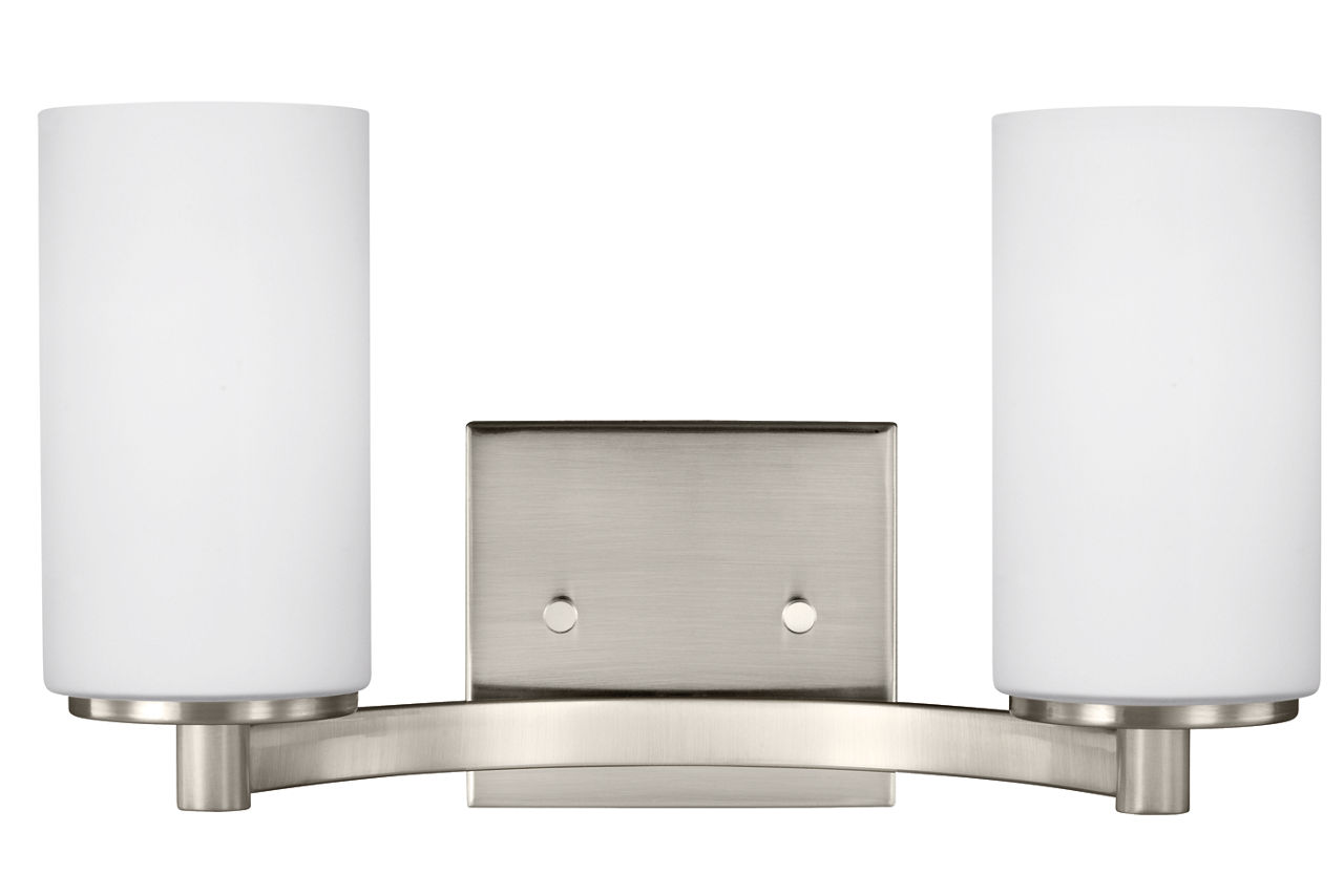 Hettinger Two Light Wall / Bath Brushed Nickel