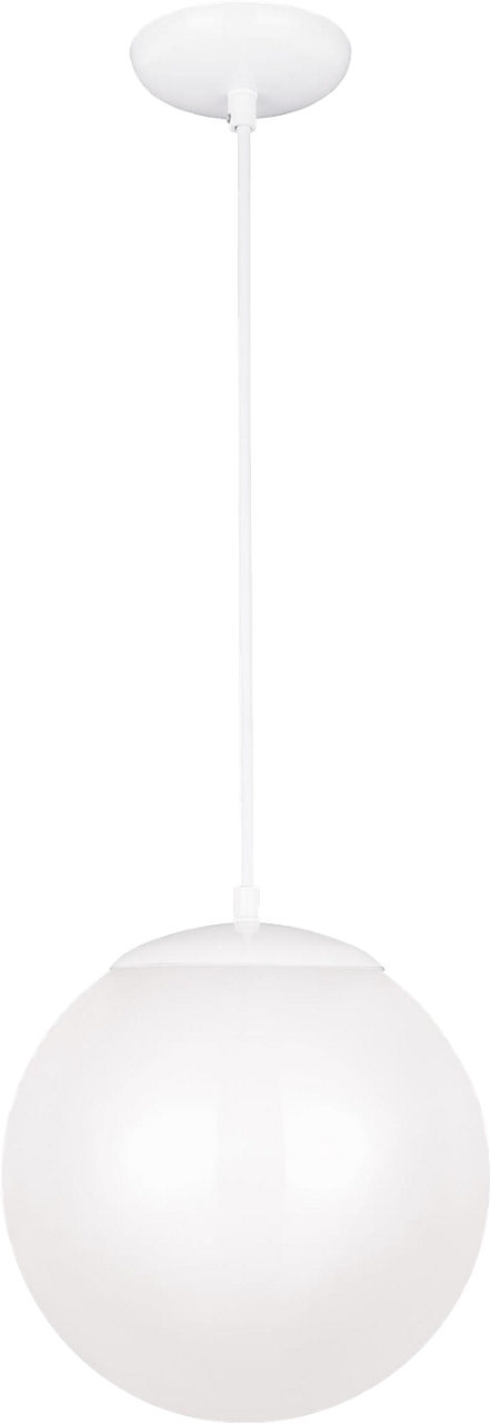 Leo - Hanging Globe One Light Wall / Ceiling Semi-Flush Mount