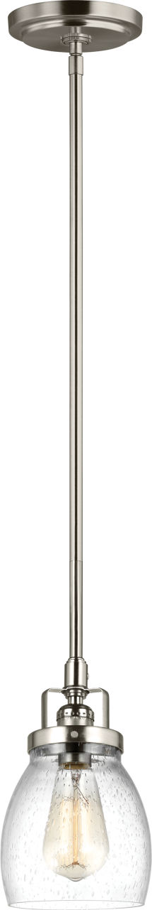 Belton Mini Pendant in Brushed Nickel