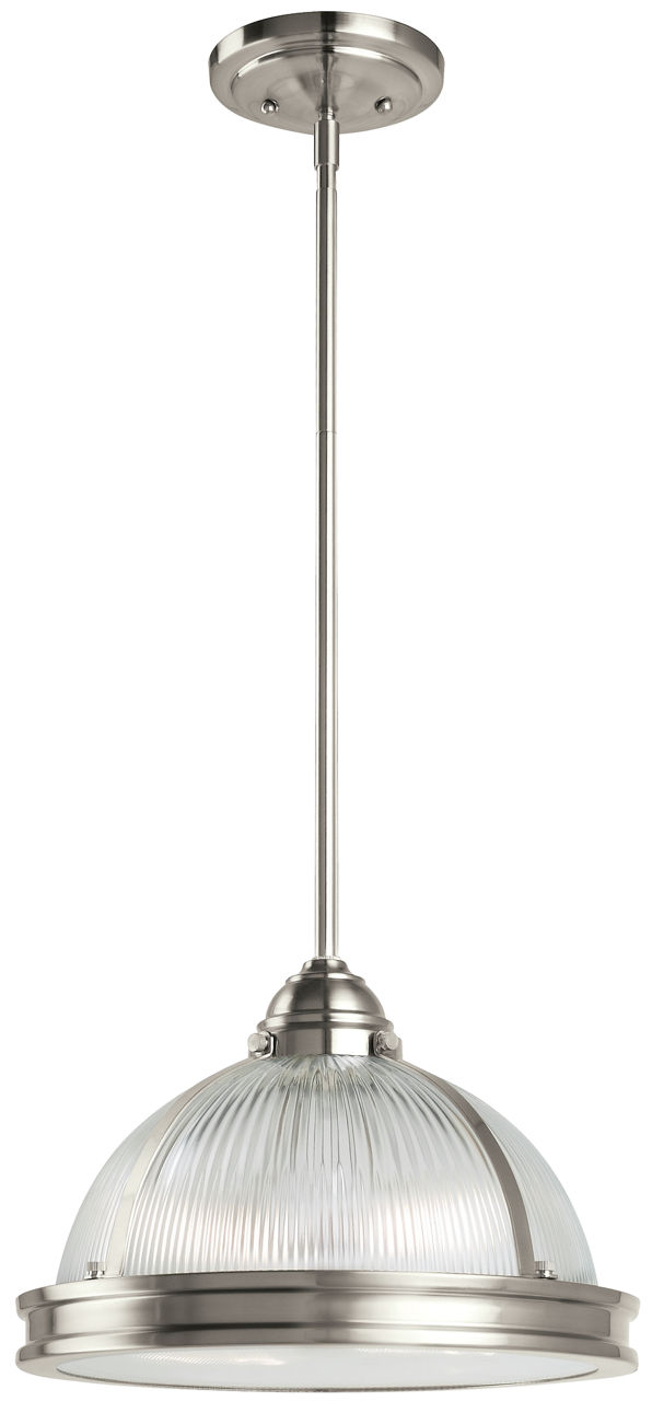 Pratt Street Prismatic Two Light Pendant