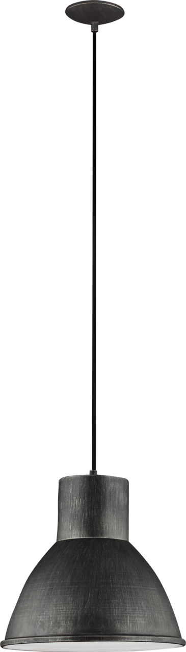 Division Street One Light Pendant Stardust