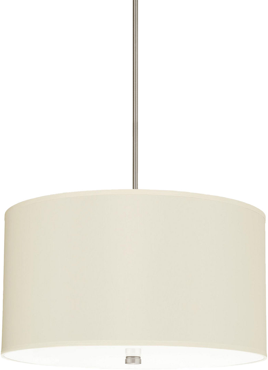 Dayna Four Light Pendant in Brushed Nickel Bulbs IIncluded