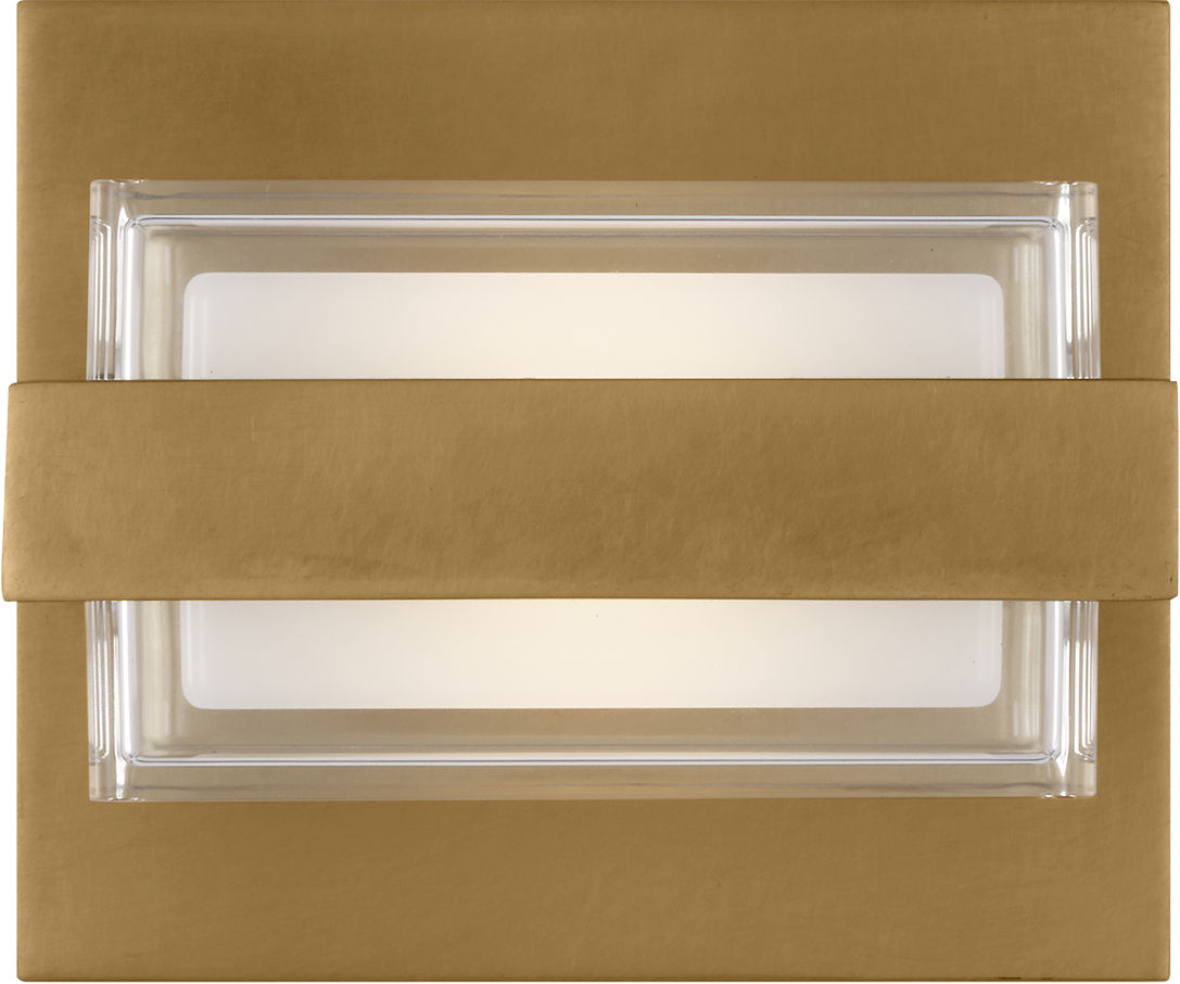 Kamden 1-Light Wall/Bath Natural Brass LED 3000K 90 CRI90 cri 3000k 277v