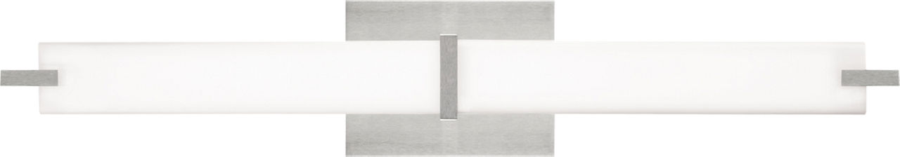Metro Bath White Acrylic satin nickel 2700K 90 CRI led 90 cri 2700k 120v