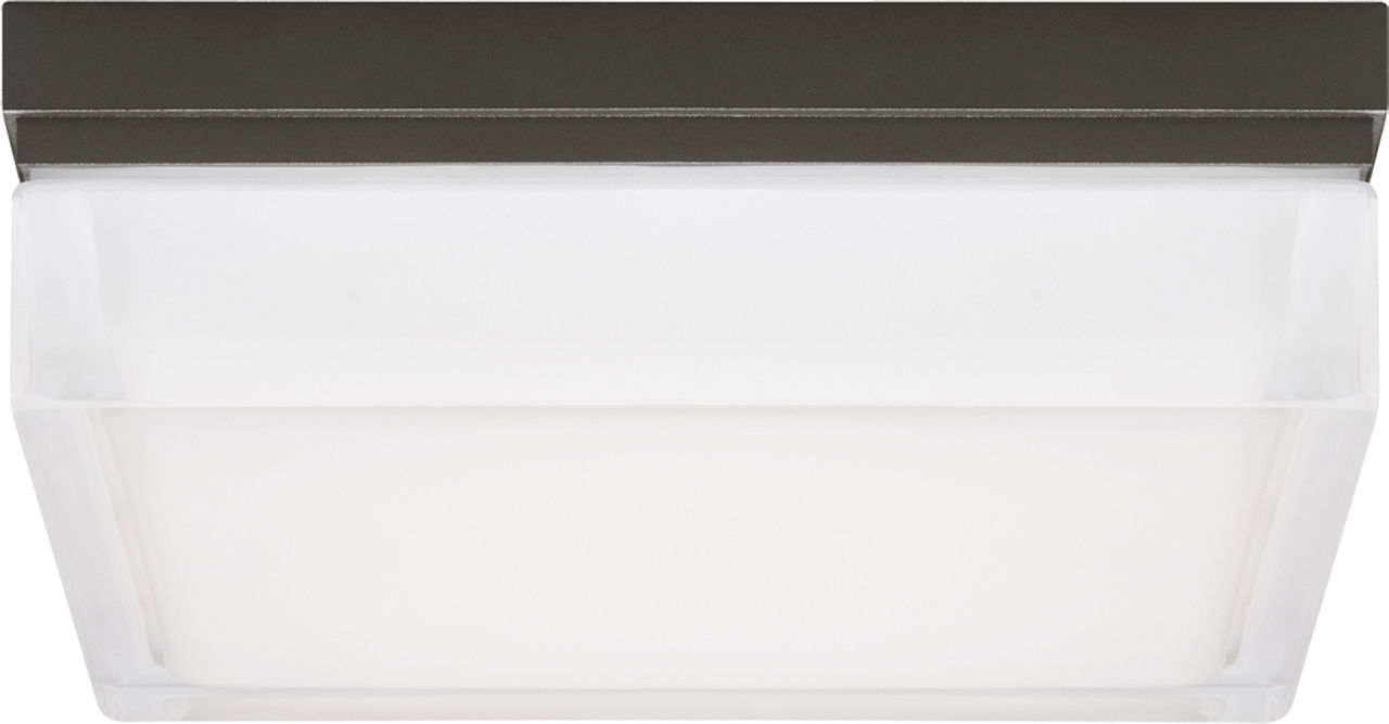 Boxie Large Flush Mount Large Antique Bronze LED 3000K 90 CRI3000k 120v-277v