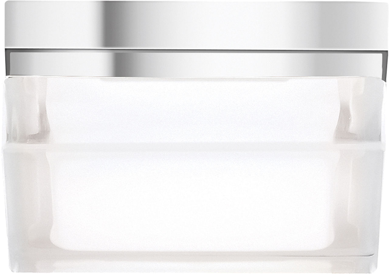 Boxie Small Flush Mount Small Chrome 3000K 90 CRI led 3000k 120-277v