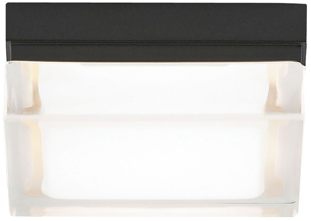 Boxie Small Flush Mount Small Antique Bronze LED 3000K 90 CRI3000k 120-277v