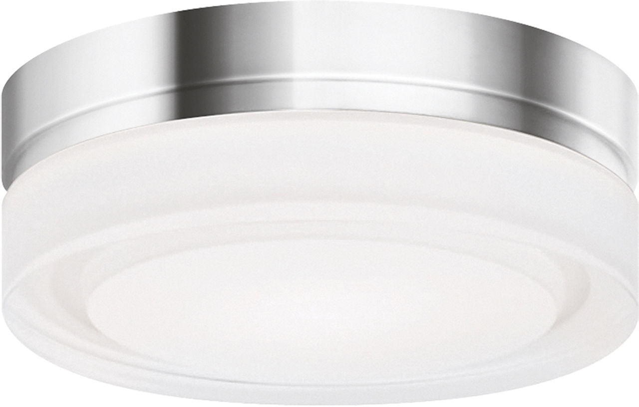 Cirque Small Flush Mount Small Chrome LED 3000K 90 CRI90 cri 3000k 120v-277v