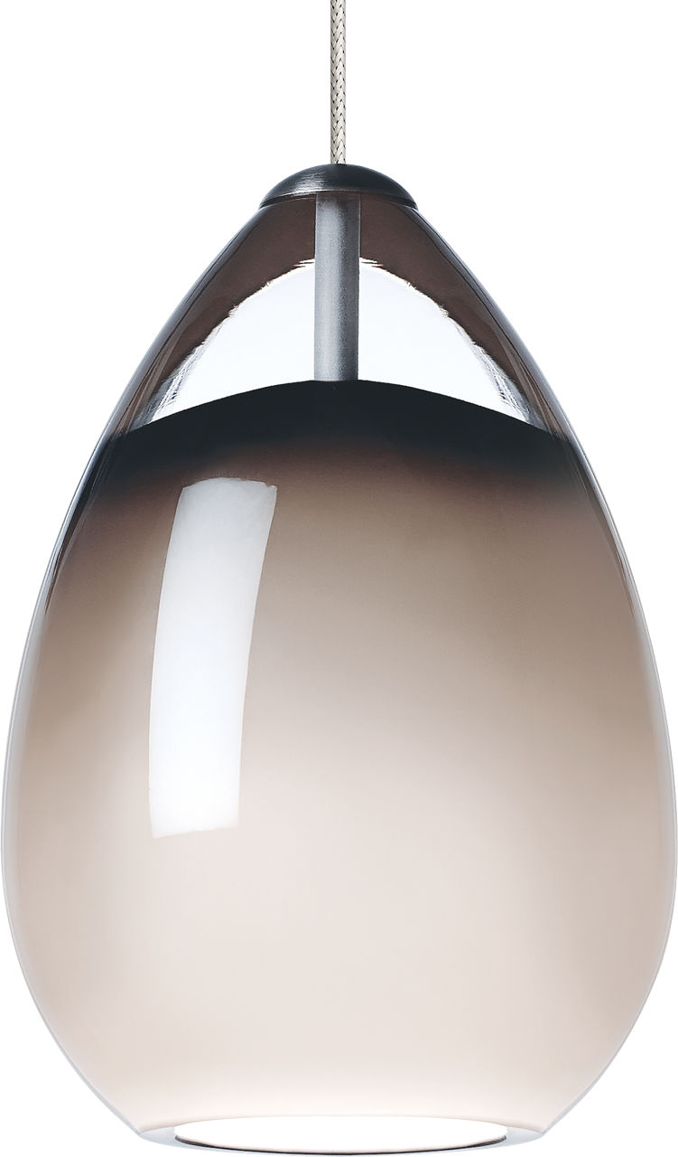 Alina Pendant in Chrome with Smoke Glass FreeJack Bulb(s) Not Included