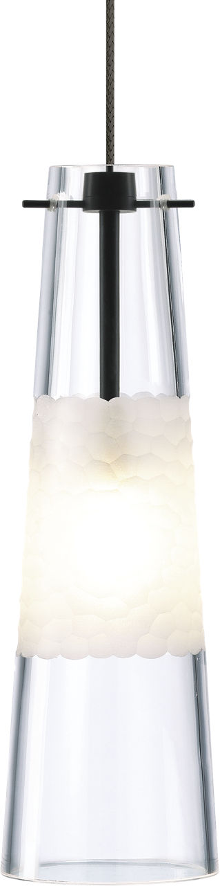 Bonn Pendant in Antique Bronze with Clear glass FreeJack Bulb(s) Not Included