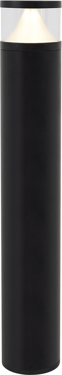 Arkay Three 36 Outdoor Bollard Black 4000K 80 CRI, GFCI