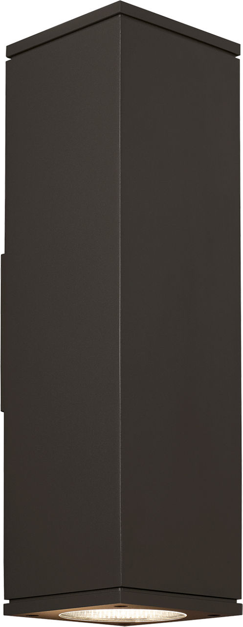 Tegel 18 Outdoor Wall in Bronze 3000K 10° Up + 36° Down Uplight + Downlight None