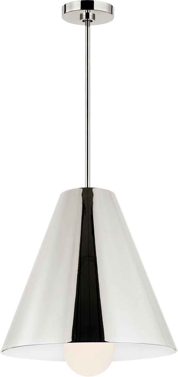 Joni Pendant polished nickel 3000K 90 CRI integrated 90 cri 3000k 120v