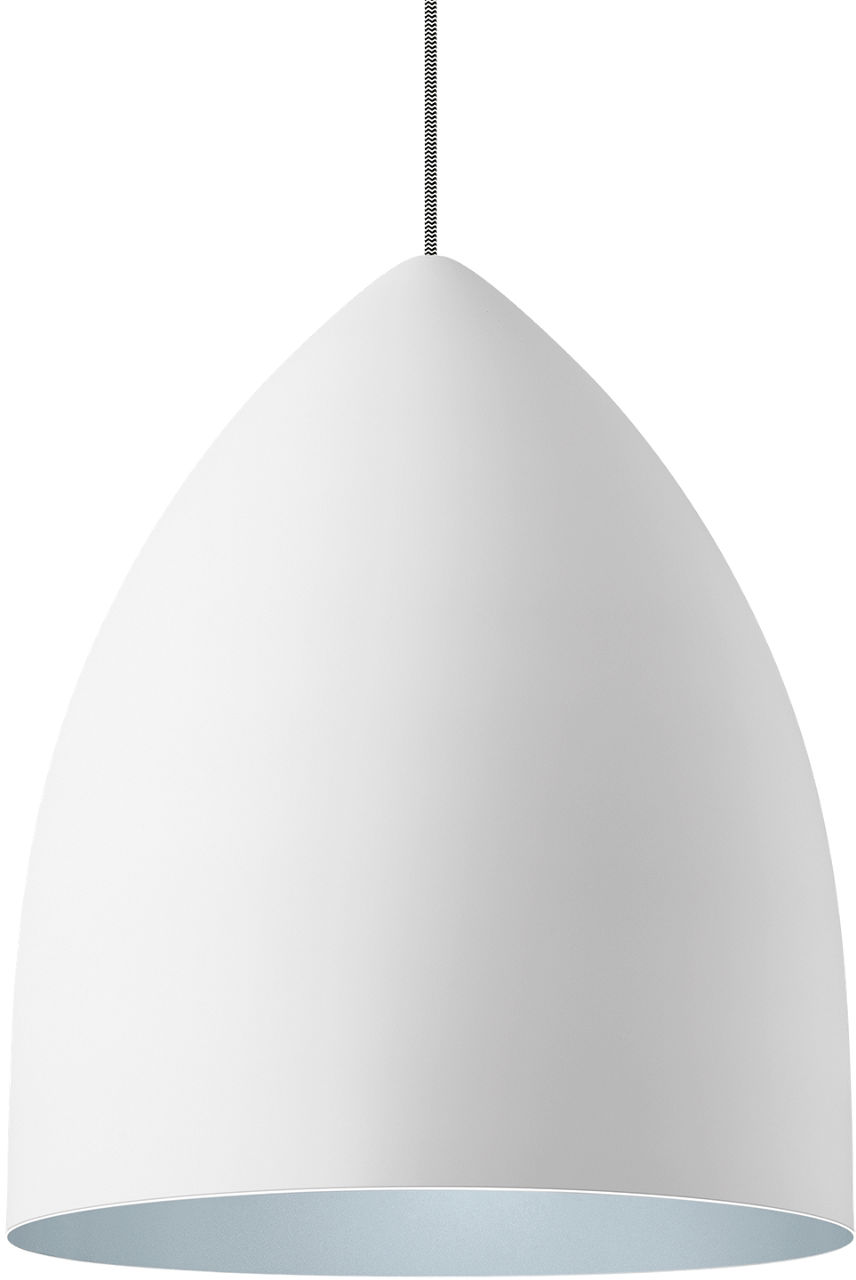 Signal Grande Pendant Rubberized White/Blue Bulb Not Included