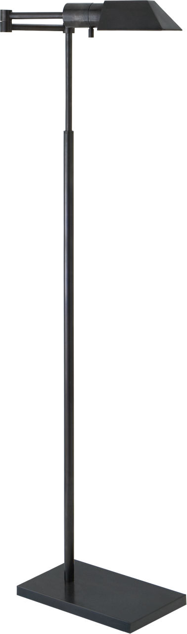 Studio Swing Arm Floor Lamp in Bronze