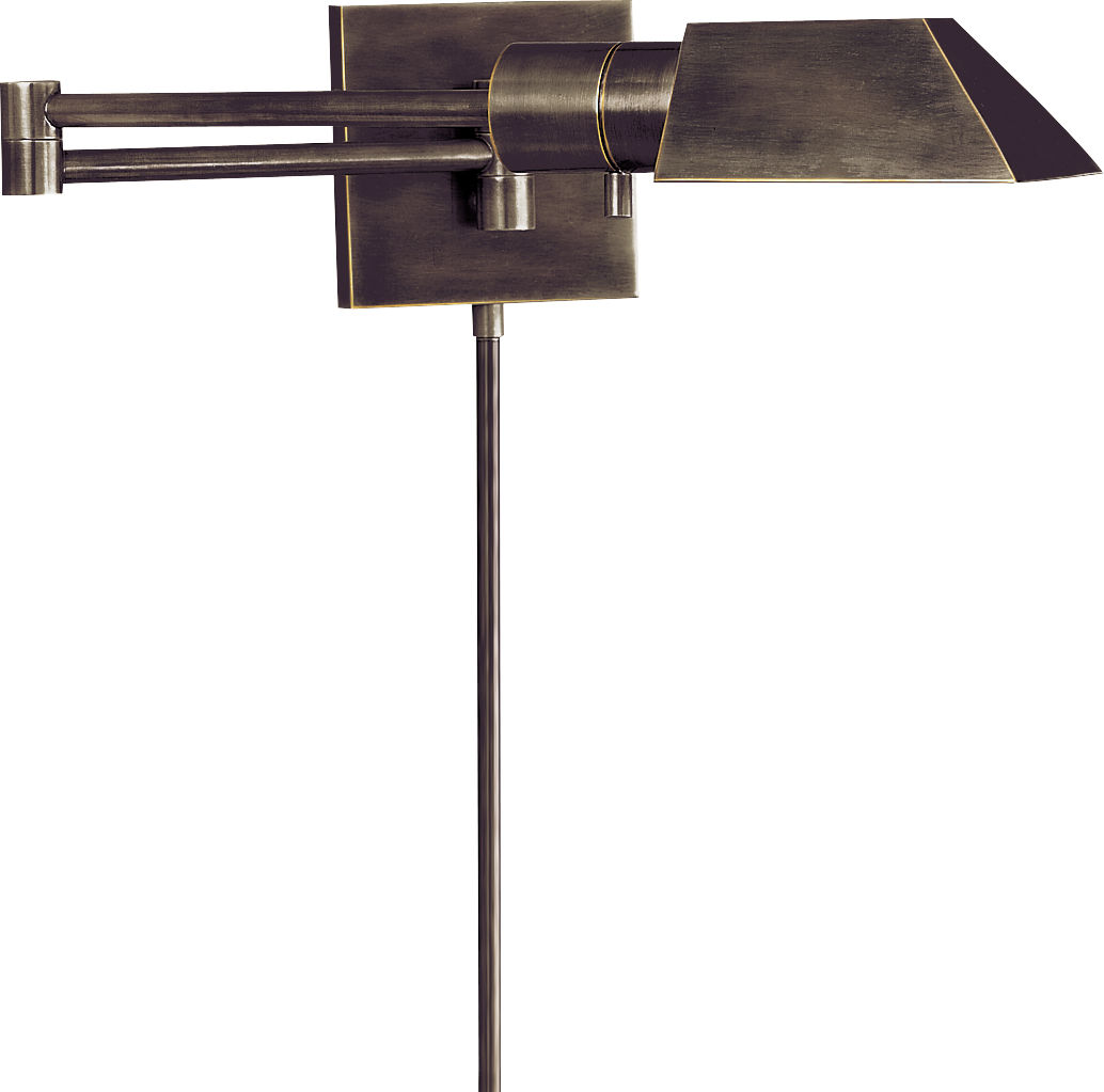 Studio Swing Arm Wall Light in Bronze