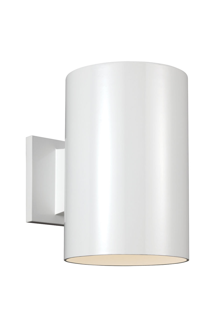 Cylinder 6" Down Wall Lantern in White Bulb(s) Not Included