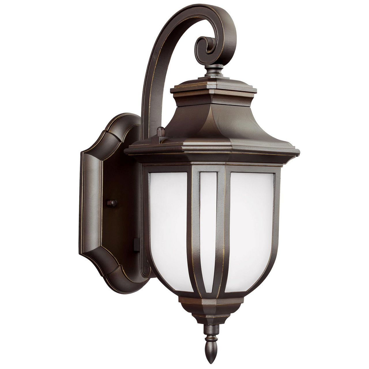 Childress Small One Light Outdoor Wall Lantern Antique Bronze