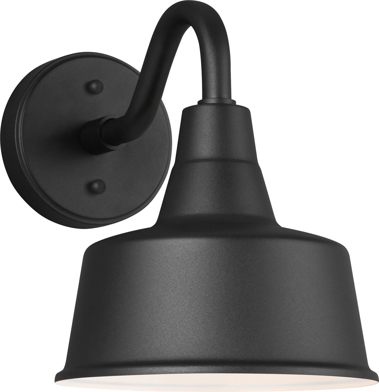 Barn Light Small One Light Outdoor Turtle Friendly Wall Lantern Black Bulbs Inc