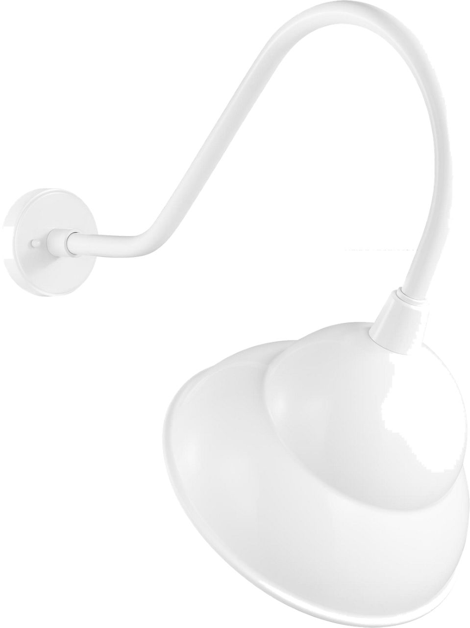 Barn Light Large One Light Outdoor Wall Lantern White Bulbs Inc