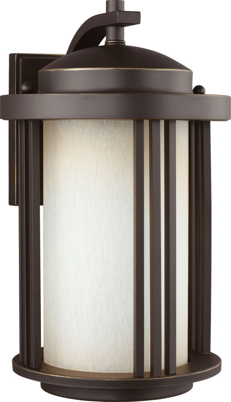 Crowell Medium One Light Outdoor Wall Lantern Antique Bronze