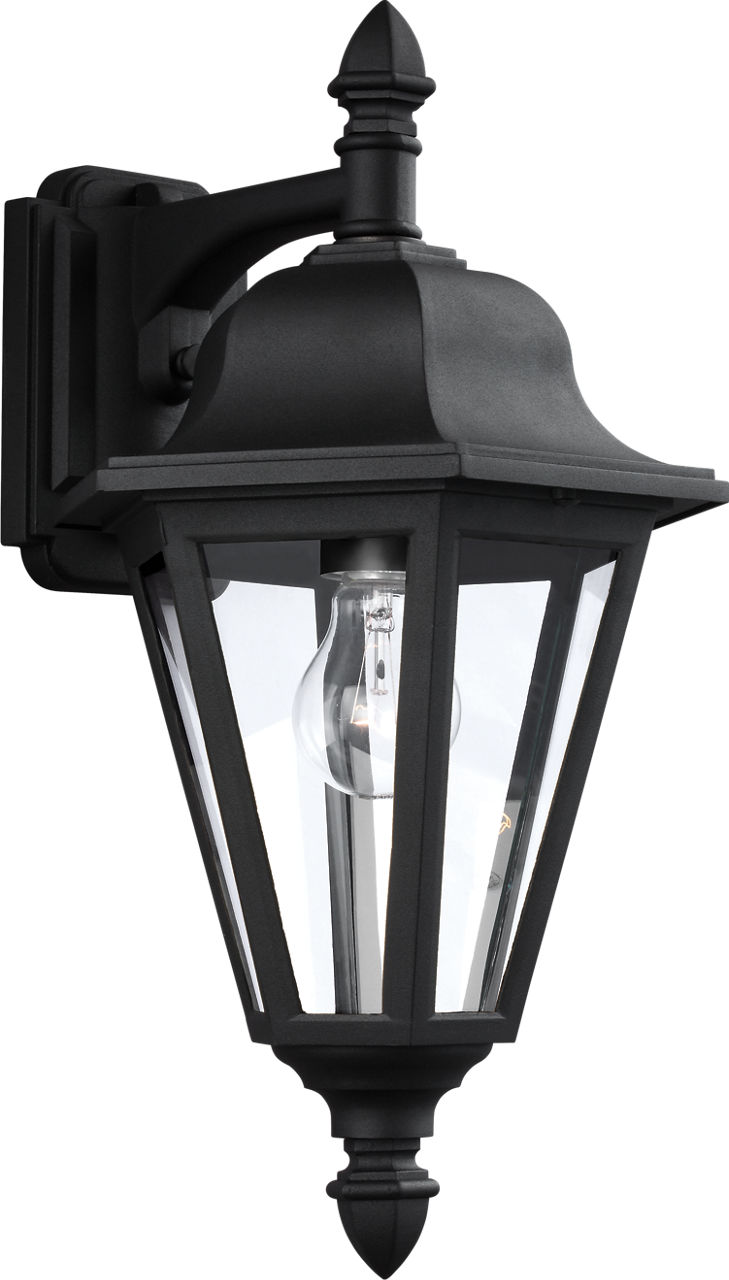 Vado Extra Large One Light Outdoor Wall Lantern Black Bulbs Inc