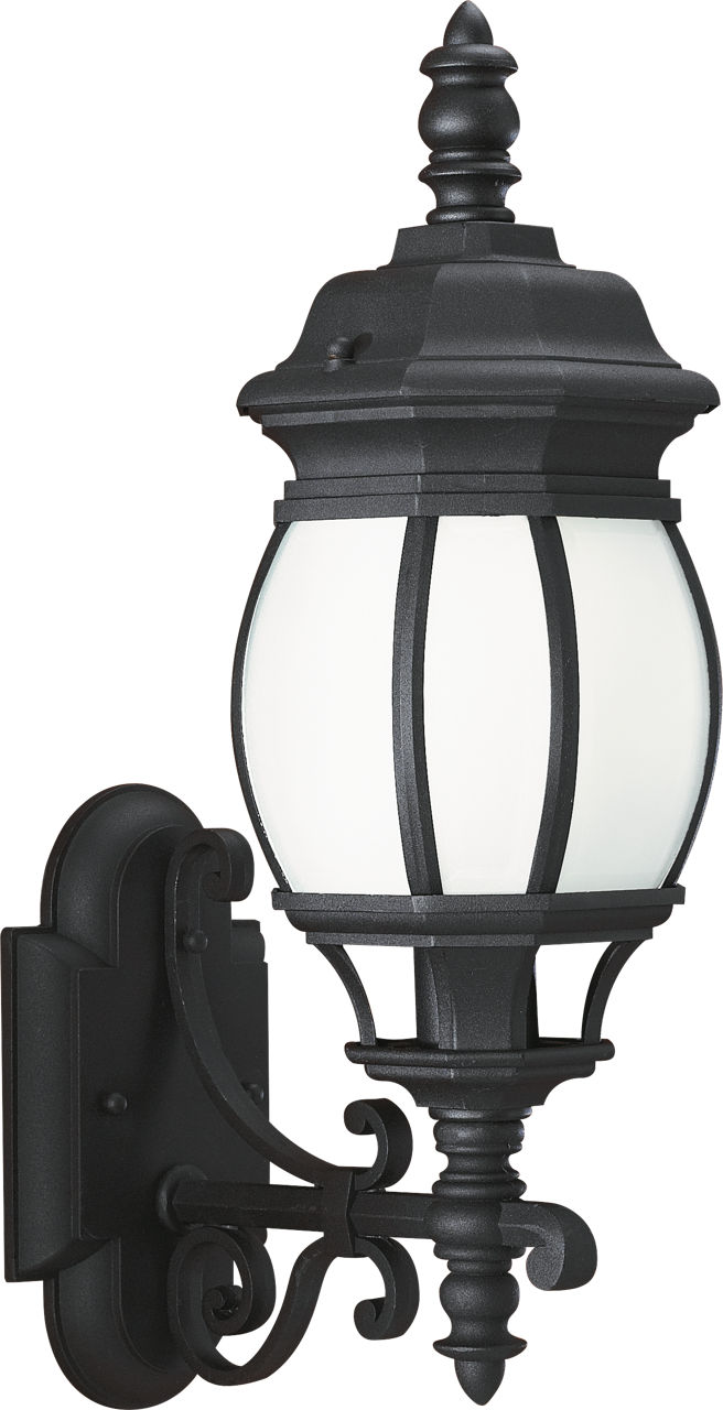 Wynfield Medium One Light Outdoor Wall Lantern Black