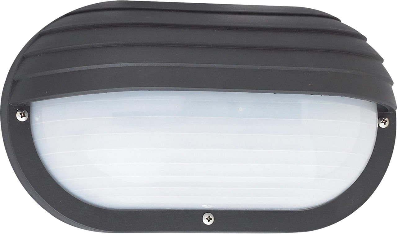 Bayside One Light Outdoor Wall Lantern Black
