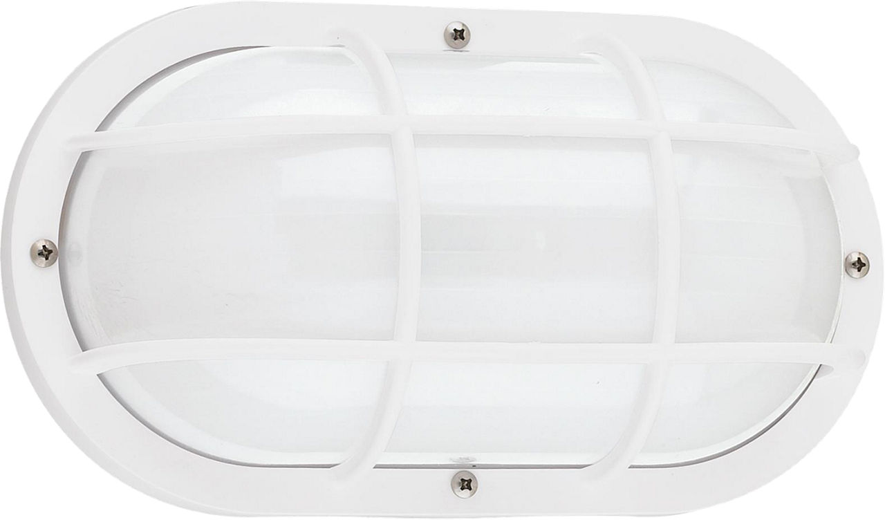 Bayside One Light Oval Grid Wall