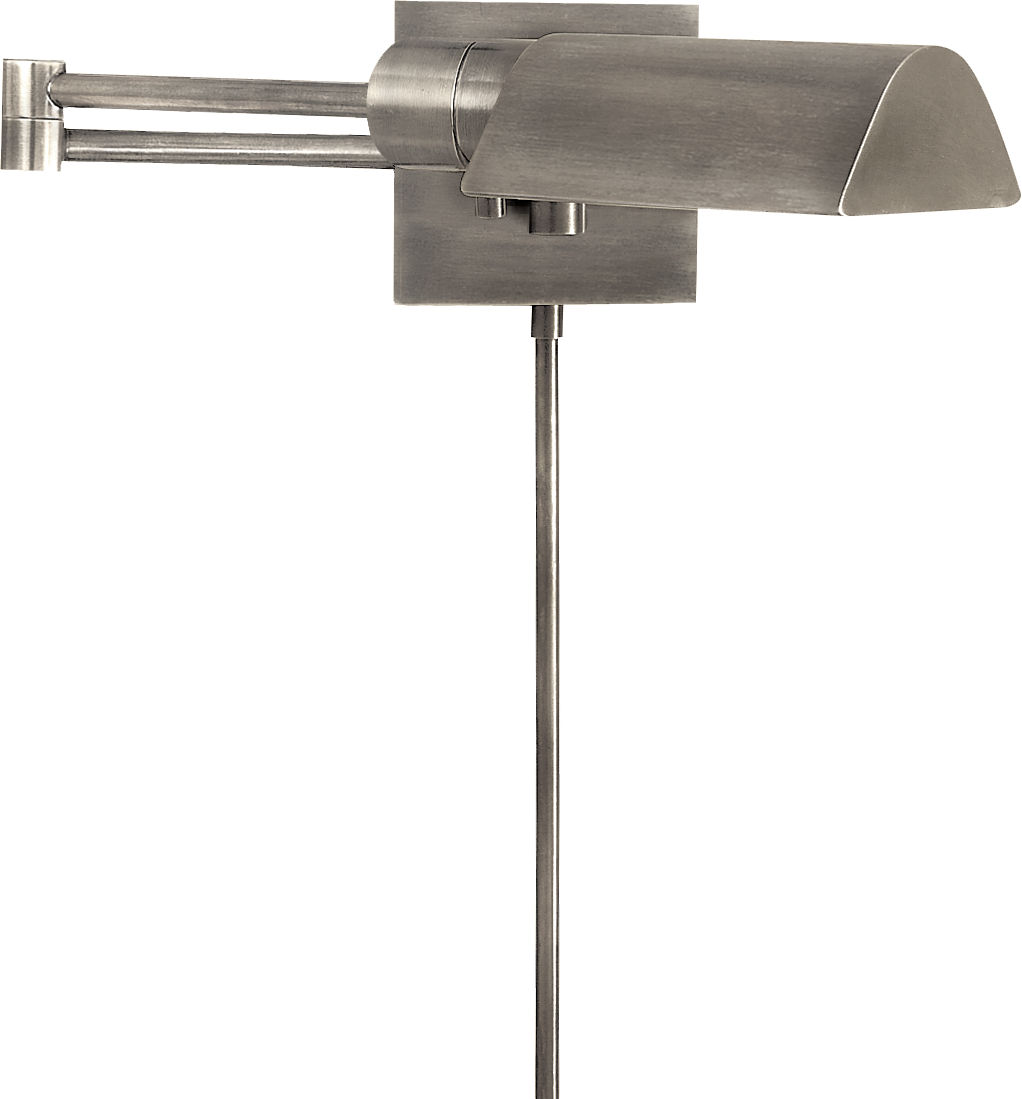 Studio Swing Arm Classic Wall Light in Antique Nickel