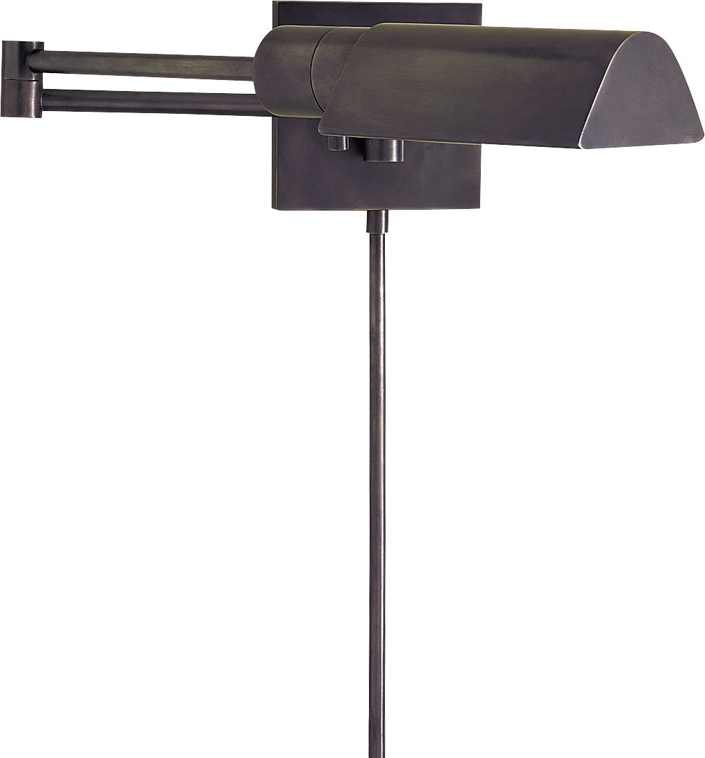 Studio Swing Arm Classic Wall Light in Bronze