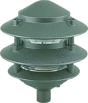 One Light Outdoor Path Emerald Green