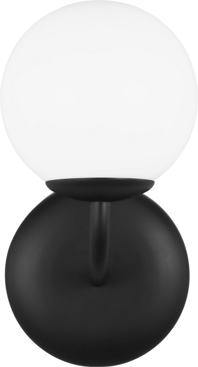 Galassia One Light Vanity Midnight Black