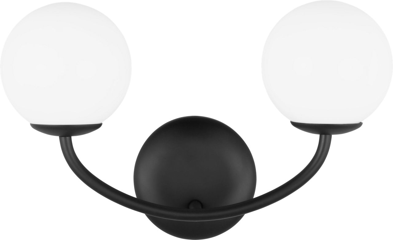 Galassia Two Light Vanity Midnight Black