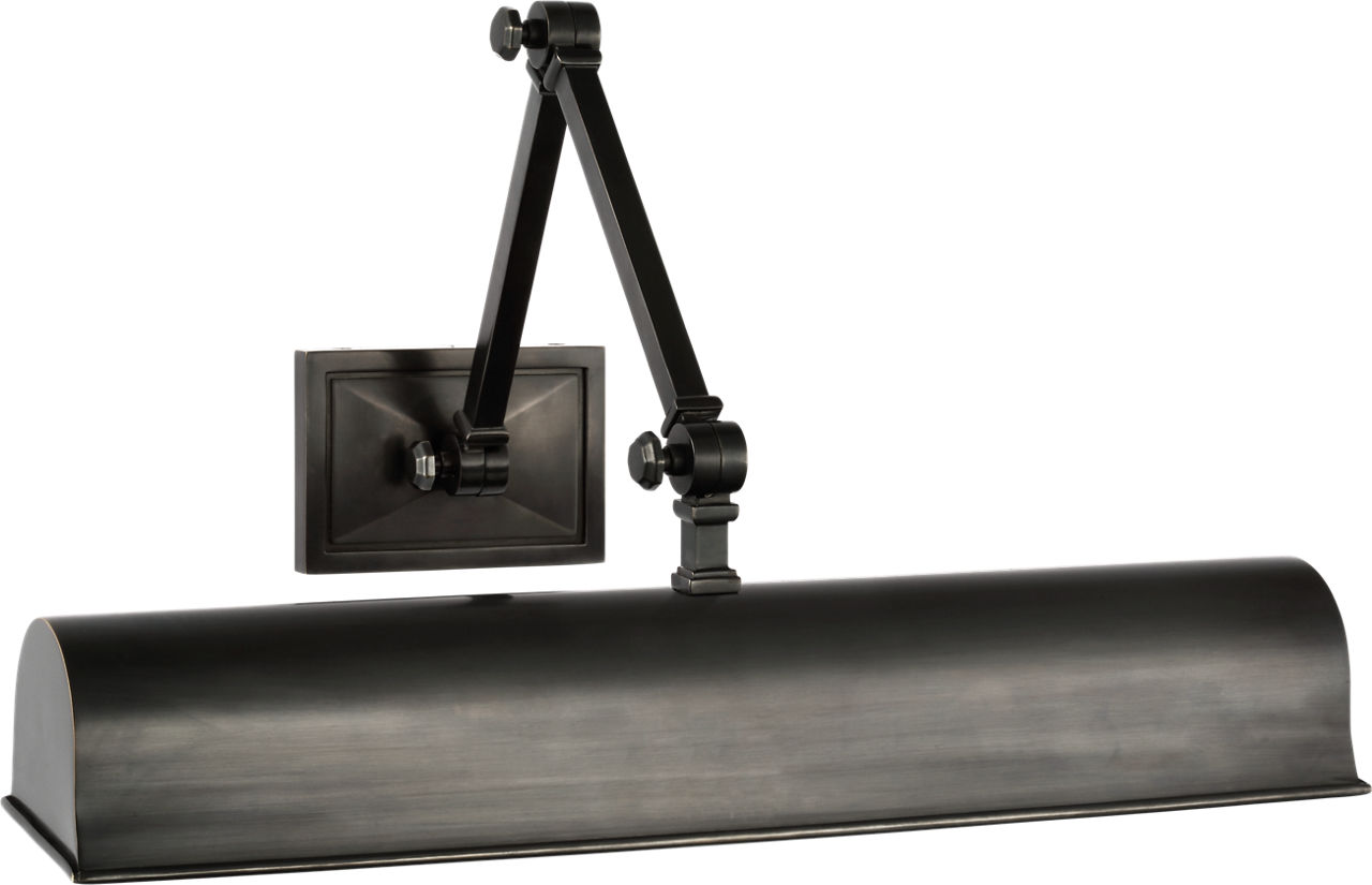 Jane 18" Double Library Light in Gun Metal