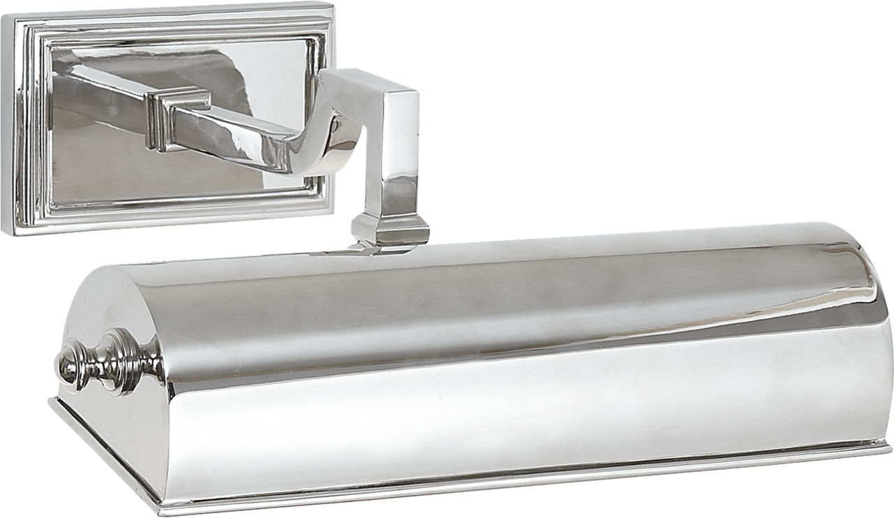 Dean 9" Picture Light in Polished Nickel
