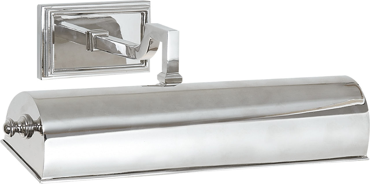 Dean 12" Picture Light in Polished Nickel