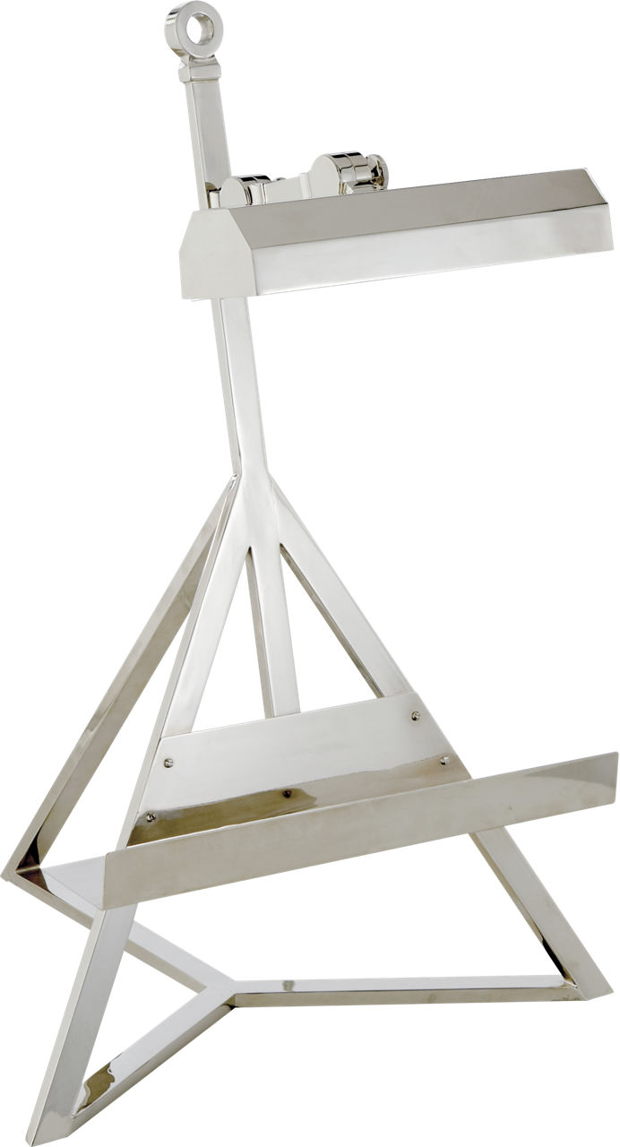 Estelle Display Lamp in Polished Nickel