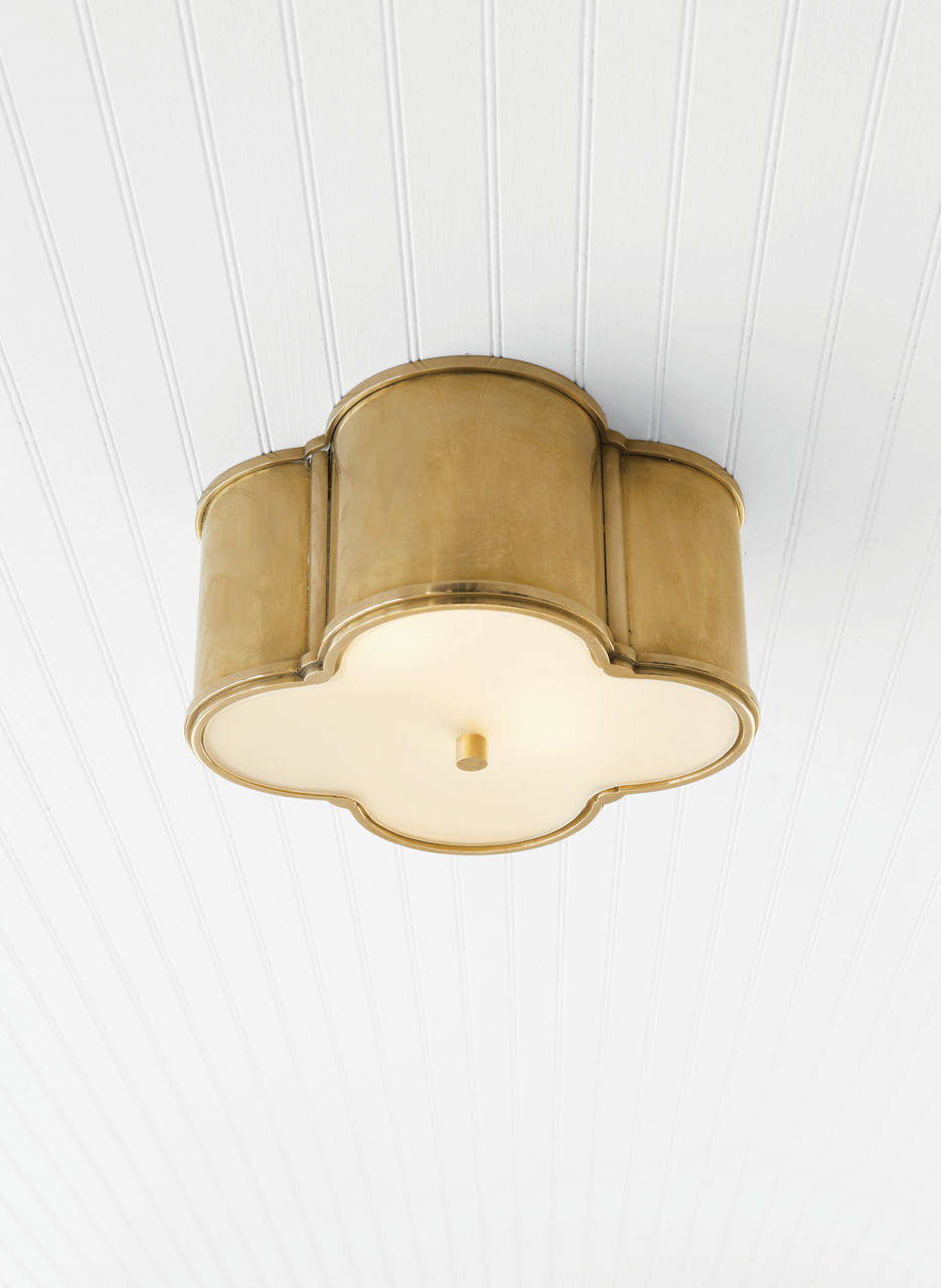 平棚 1490x300x250 Basil Small Flush Mount - AH4014 | Visual Comfort