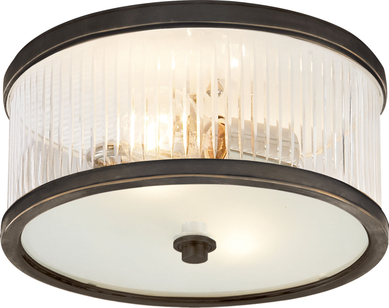 Randolph Small Flush Mount in Bronze