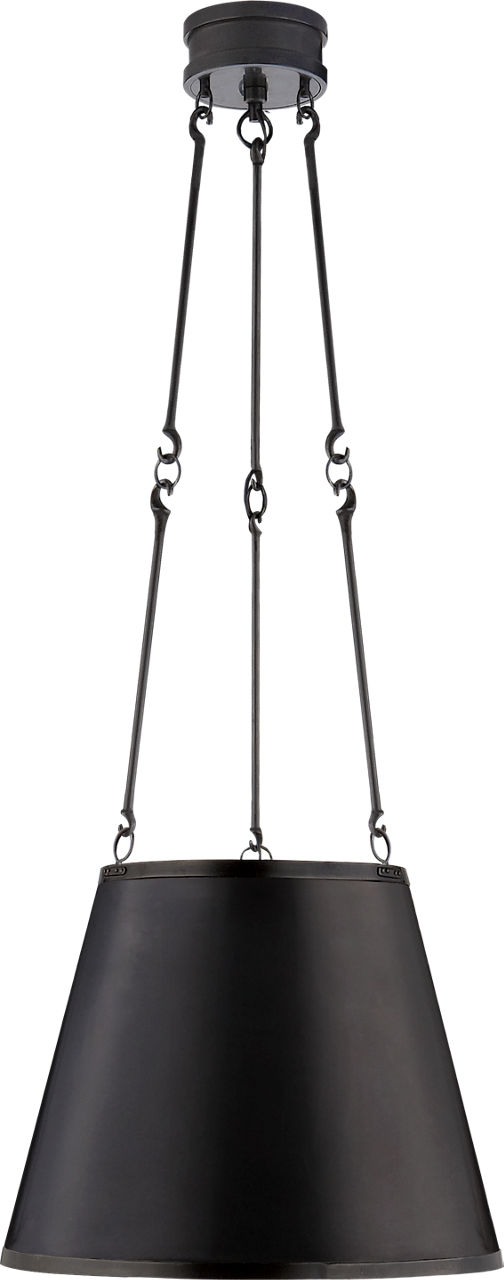 Lily Hanging Shade in Gun Metal