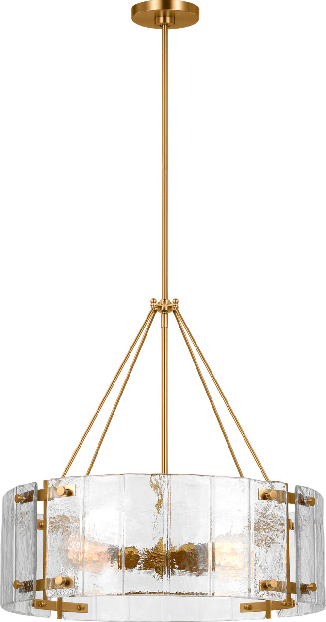 Calvert Medium Chandelier Burnished Brass
