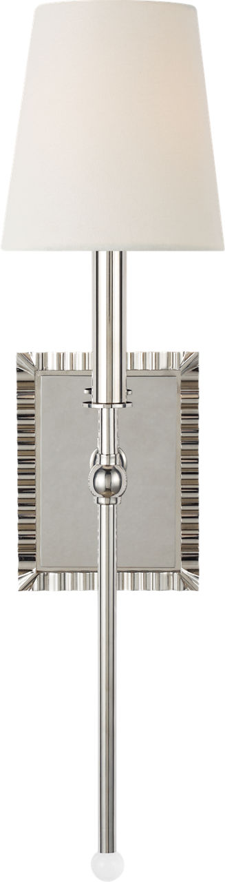 Baxley Sconce Polished Nickel