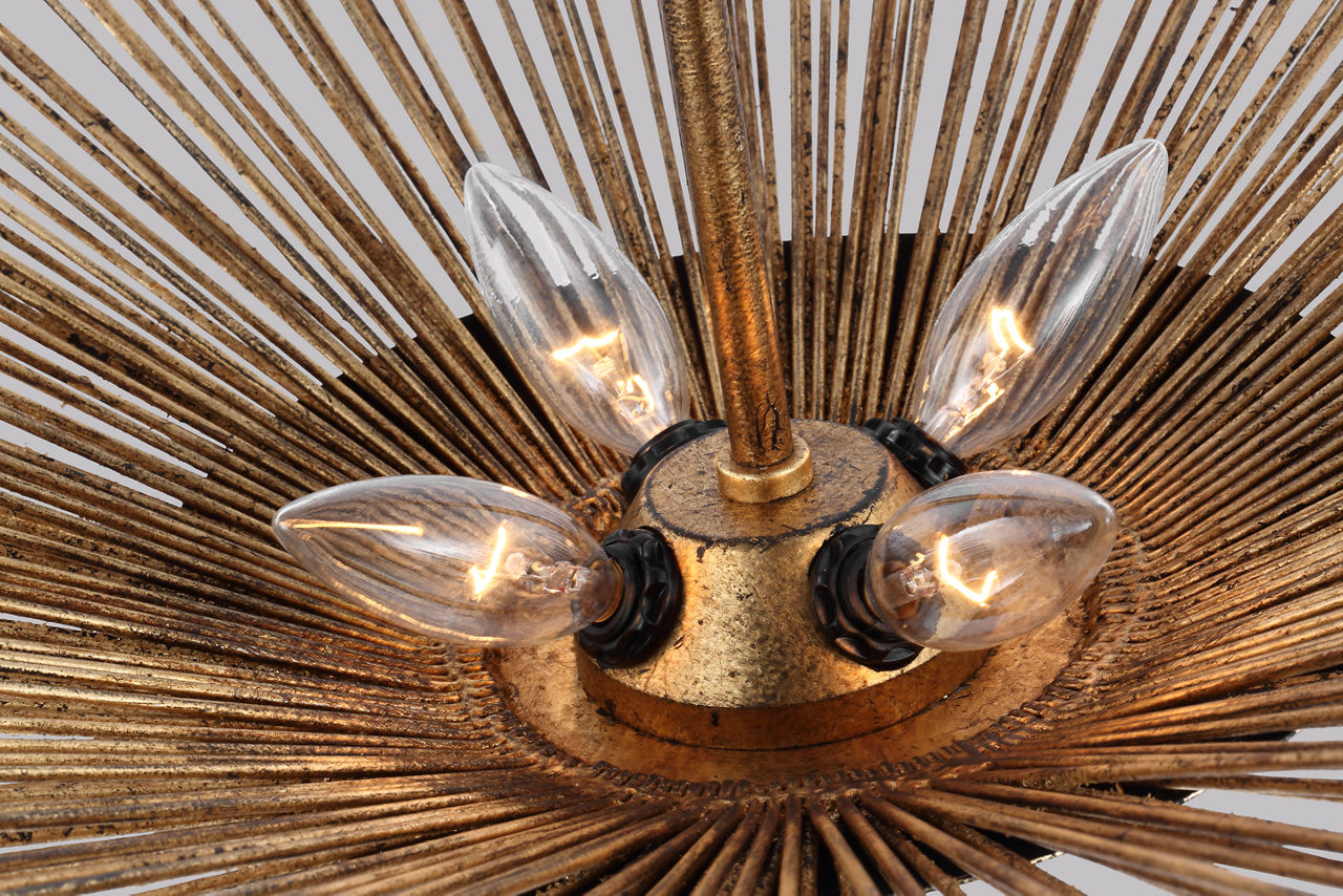 Helios Wide Chandelier - AP1084 | Visual Comfort