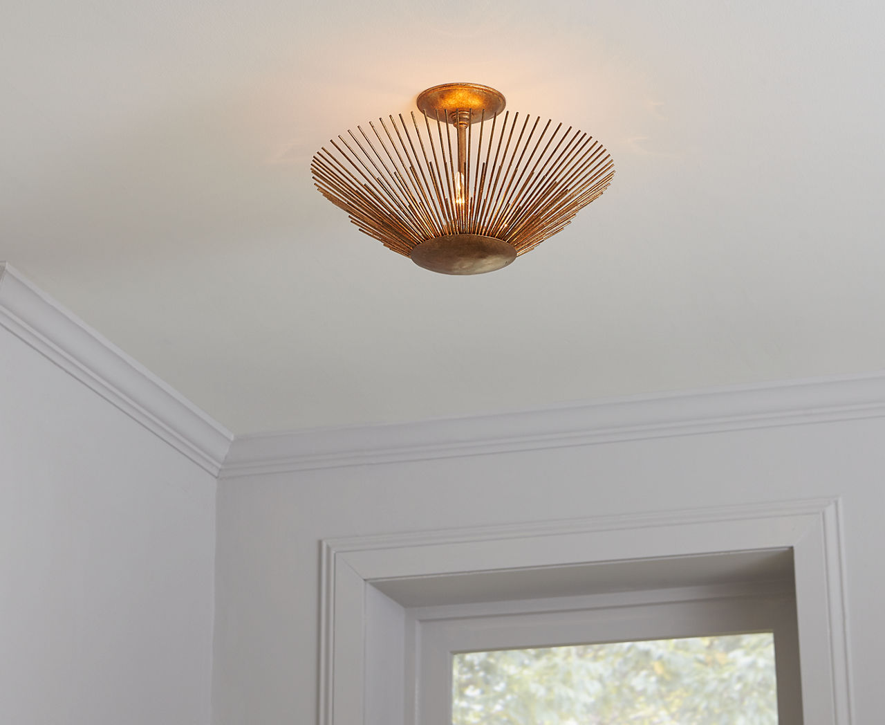 Helios Large Semi-Flush Mount