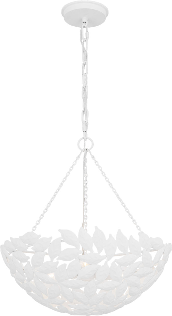 Kelan Small Pendant Textured White